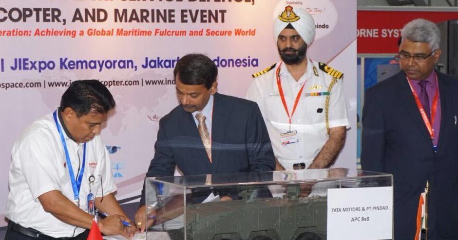 Tata Motors and PT Pindad Sign a MoU to Explore Market Potential of Tata Armoured Vehicles in Indonesia