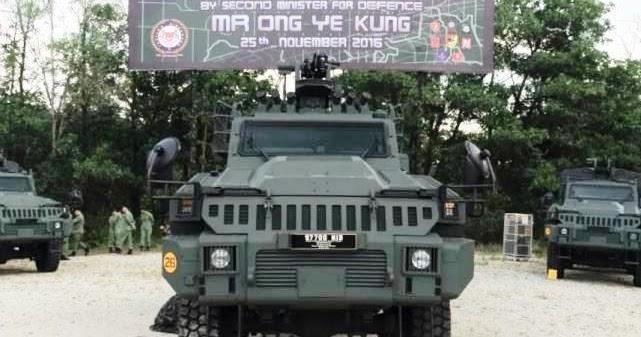 SAF Launches Belrex Protected Combat Support Vehicle