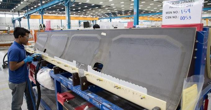 Manufacture of Parts of Malaysia Airlines’ A350 XWB Begins in Malaysia