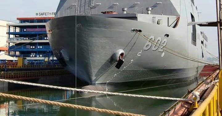 Equipment Installed on Navy’s New Vessel
