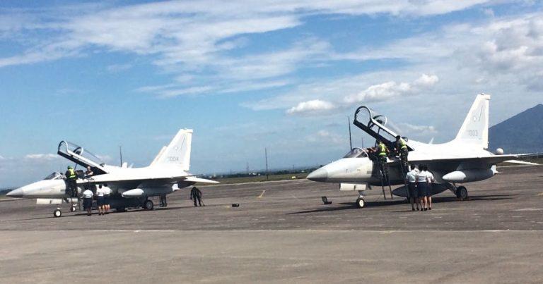 Two New FA-50PH Aircrfat Arrived at Clark AFB - Militer.or.id