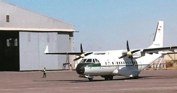 Pesawat CN-235 Pesanan Senegal Tiba di Dakar