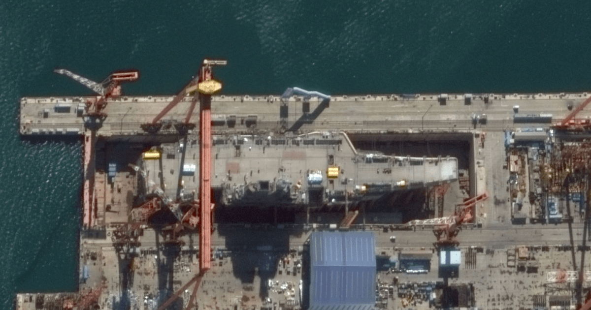 China Building Third Aircraft Carrier More Advanced than Liaoning
