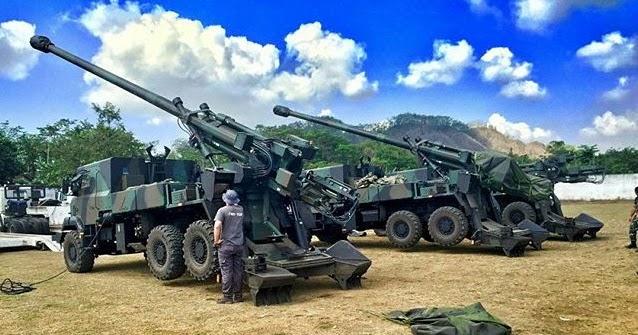 Kemhan Kembali Tambah 18 Meriam Caesar 155 mm Untuk TNI AD