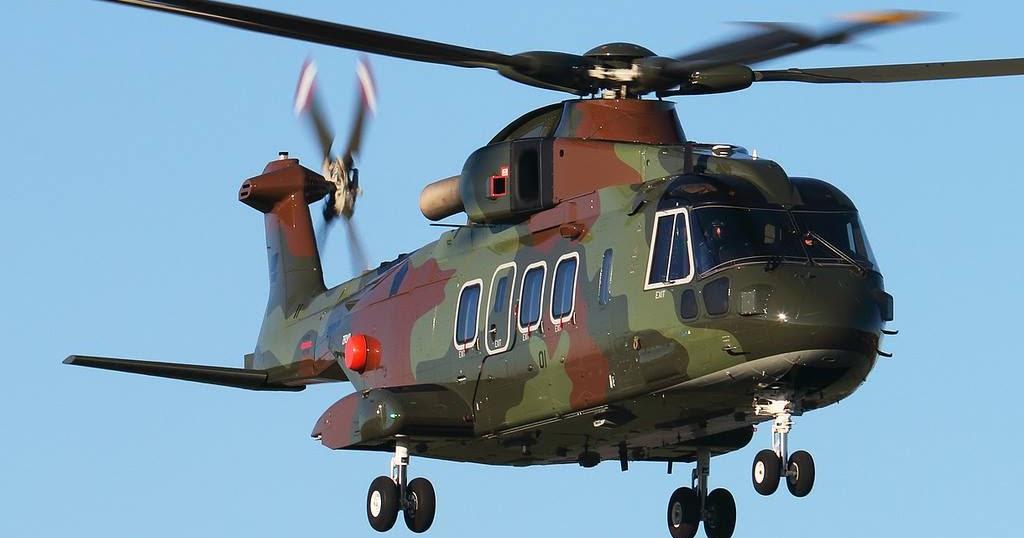 KSAU Dapat Laporan Helikopter AW-101 Telah Tiba di Lanud Halim