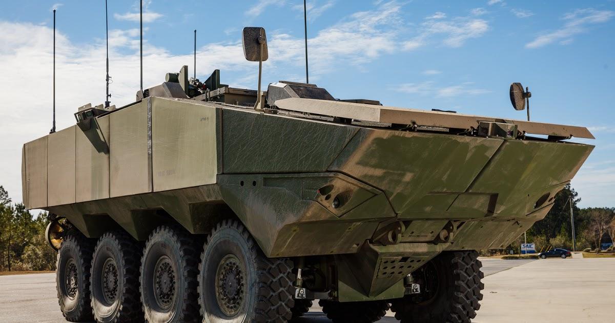 SAIC Unveils First Amphibious Combat Vehicle 1.1 to U.S. Marine Corps