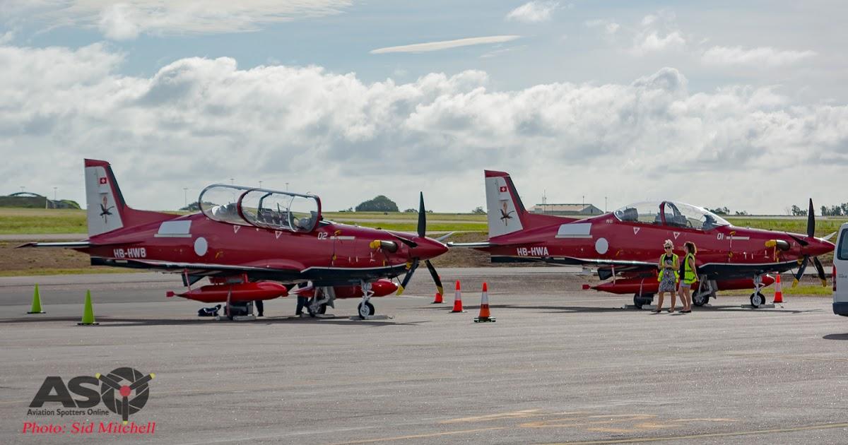 RAAF Welcomes First Two PC-21 Training Aircraft