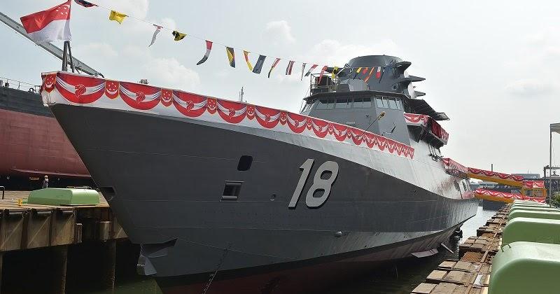 Singapore Navy Launches Fourth Littoral Mission Vessel