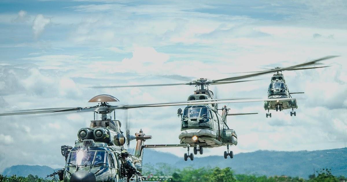 TNI AU Krisis Heli SAR Tempur