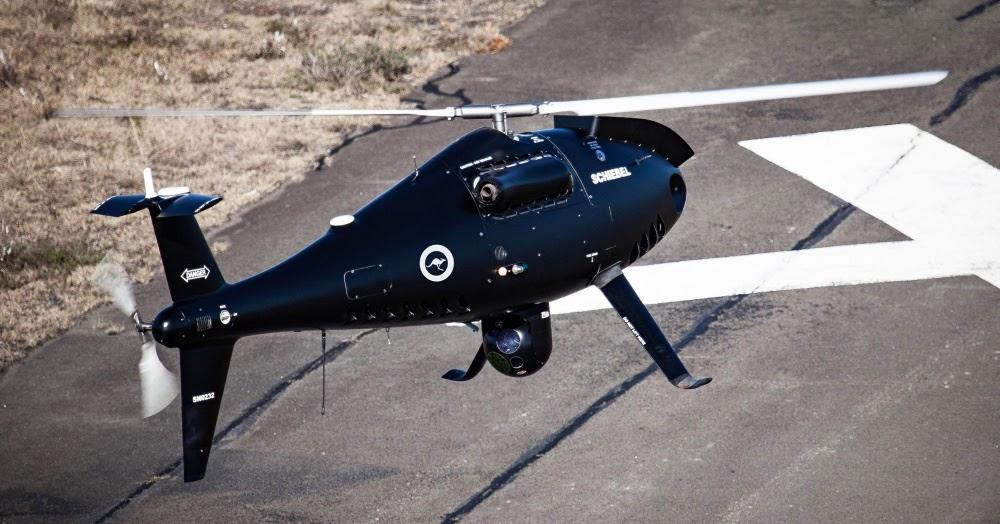 Schiebel S-100 Camcopter which Crashed at Beecroft Range Recovered