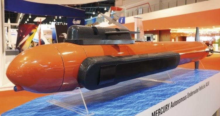 ST Electronics Completes Development of Mercury AUV