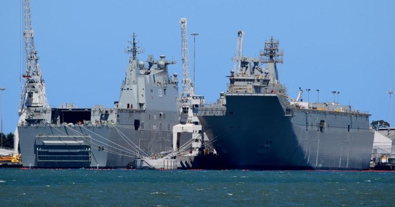 Australia’s Two New $1.5 Billion Warships May Have Design Flaws, Navy Chiefs Reveal