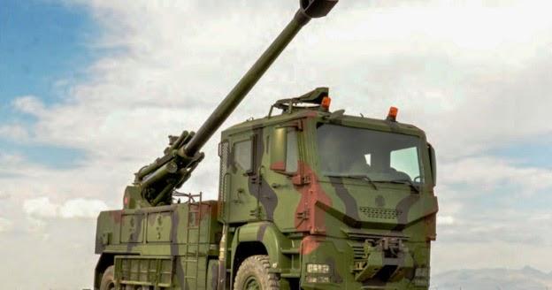 Turkey Develops Wheeled 155 mm Self-Propelled Artillery System