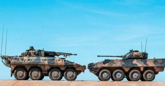 Boxer CRV and Patria AMV35 Undergoes Live Firing Test