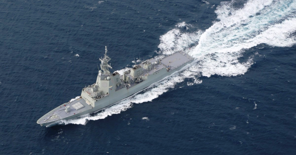 First Air Warfare Destroyer Hobart Accepted by Defence