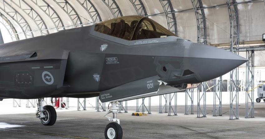 Australia’s F-35As Grounded over Oxygen Issues