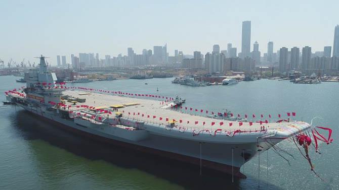 Kapal Induk Pertama Buatan China Segera Uji Coba Laut