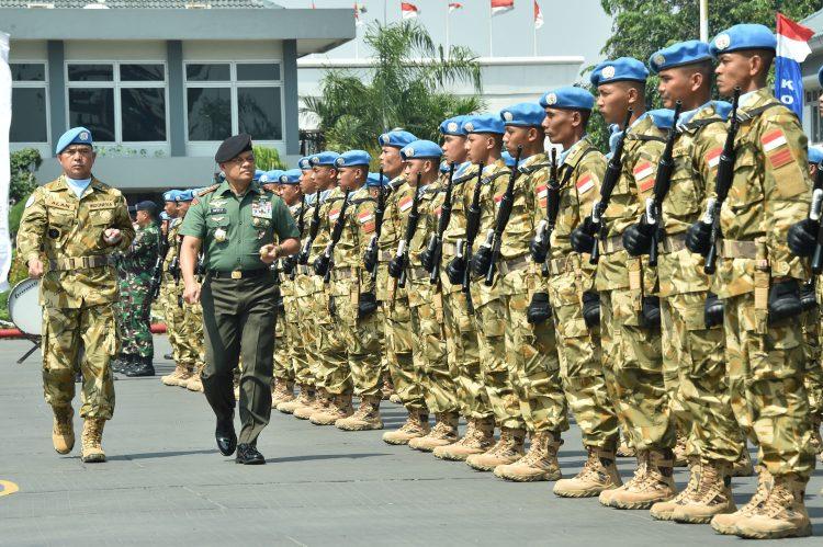 Prajurit TNI Berangkat ke Lebanon dan Afrika Tengah