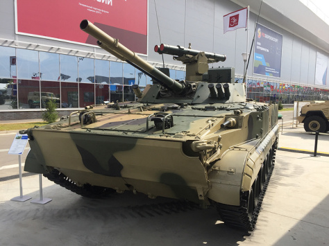 BMP-3M dengan PTUR Ataka (TASS)