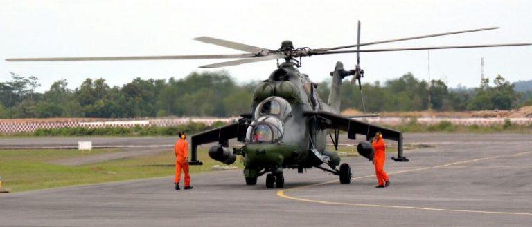 Indonesia Terima 2 Helikopter Serang Mi-35P Telah Overhaul