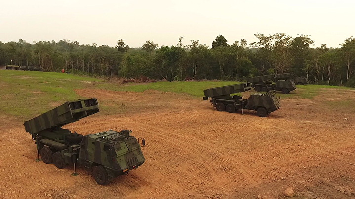 Kemampuan Artillery Strike Satuan Armed TNI AD