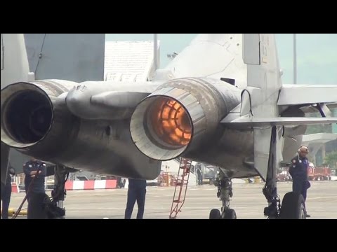 Knalpot Vectoring Thrust Su-30MKM yang Sexy