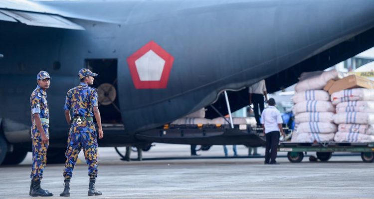 Operasi C-130 Hercules TNI AU di Bangladesh