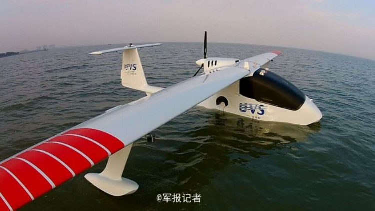 China Luncurkan Drone Amfibi Pertama di Dunia
