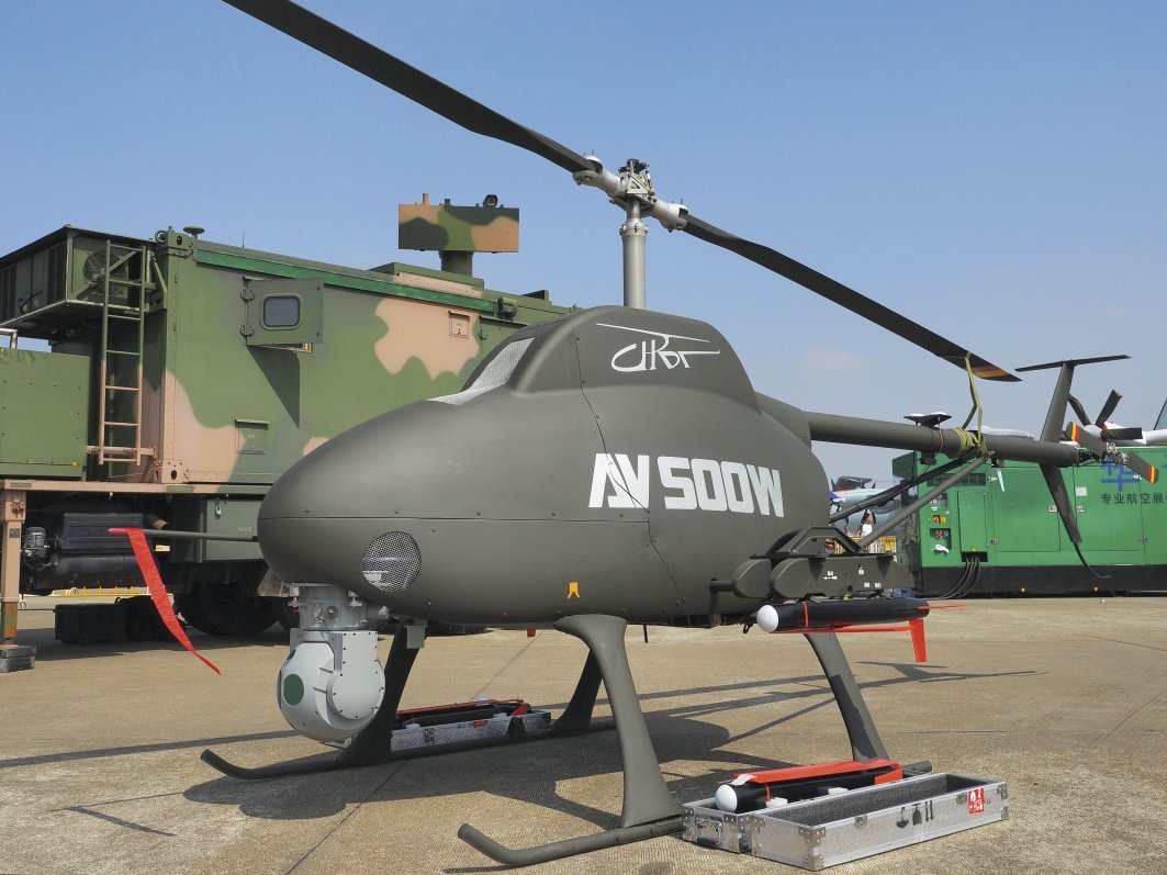 China Mulai Pasarkan Helikopter Tempur Nirawak AV500W