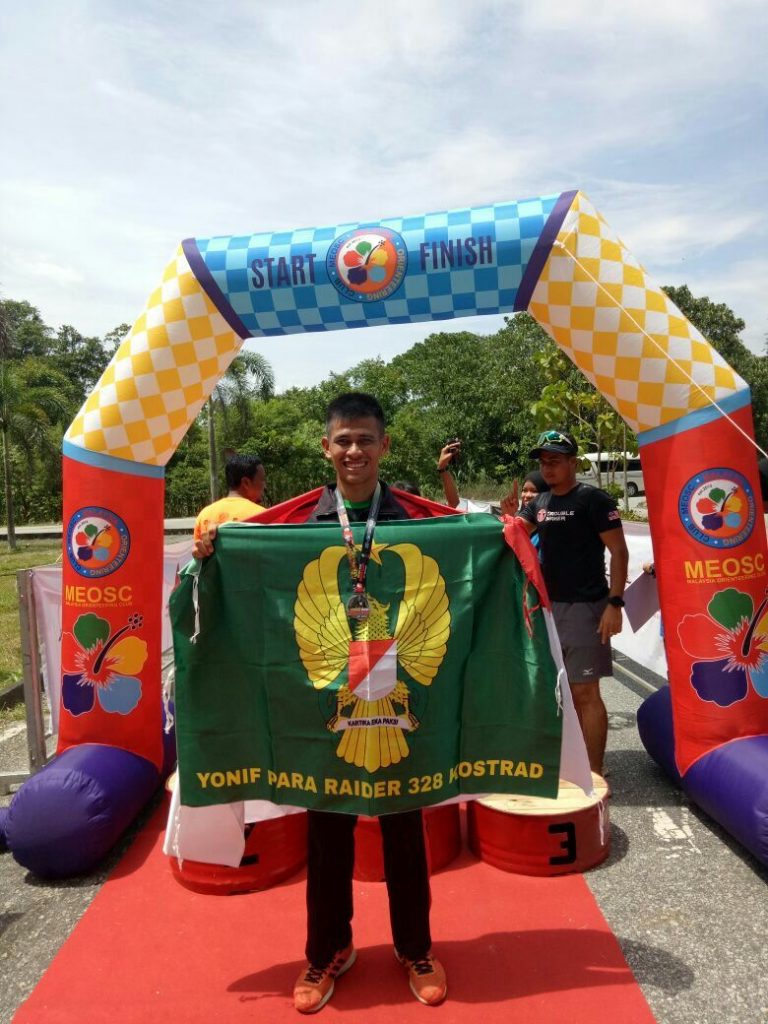 Praka M. Asep Sumardi Juara Lomba Orienteering Asia Cup di Perak-Malaysia