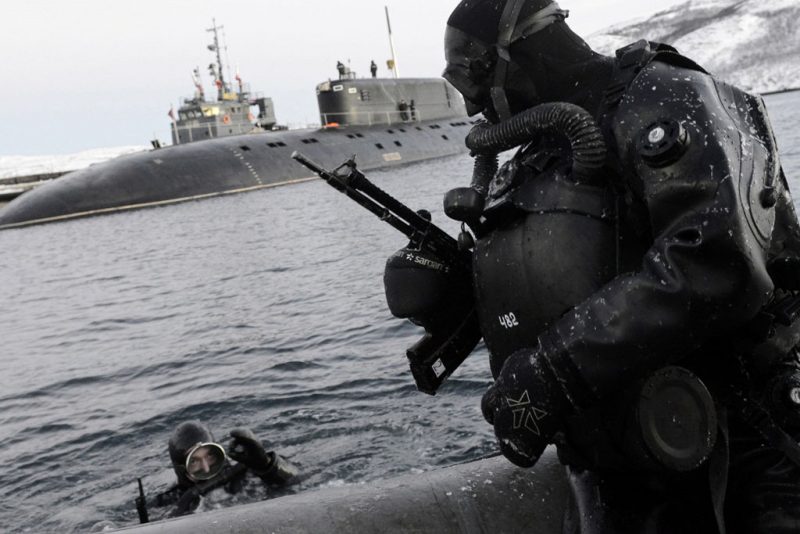 Frogmen Armada Pasifik Rusia Bersiap Penyelaman Rekor Baru