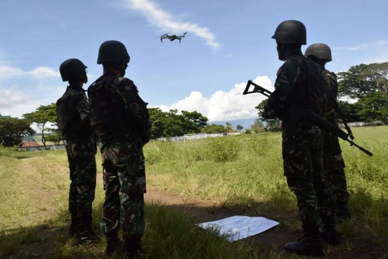 Satgas Tinombala TNI Gunakan Drone untuk Intai DPO di Lembah Napu