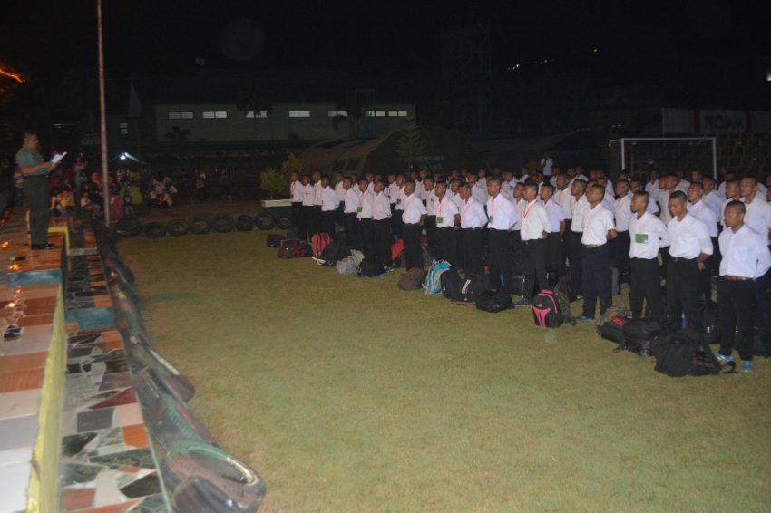 108 Pemuda Maluku Utara Lulus Secata PK TNI AD