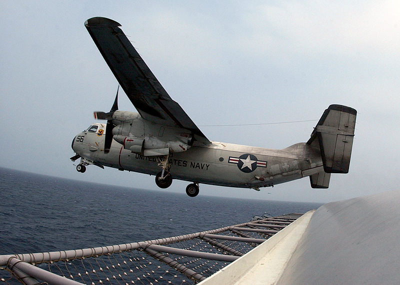 C-2 Greyhound US Navy Jatuh di Laut Filipina