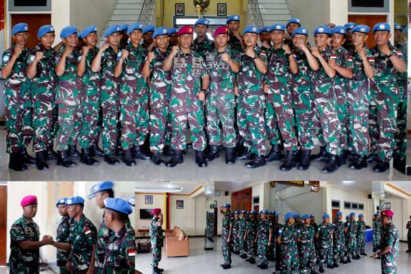 26 Prajurit Marinir Gabung Kontingen Garuda Unifil XXIII L