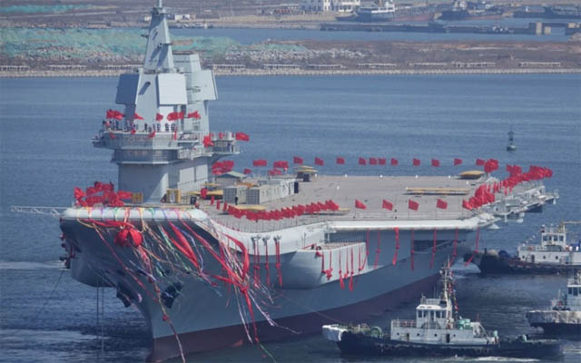 China Mulai Membangun Kapal Induk Ketiga