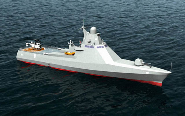 Peletakan Lunas Kapal Patroli Keenam Proyek 22160 Rusia