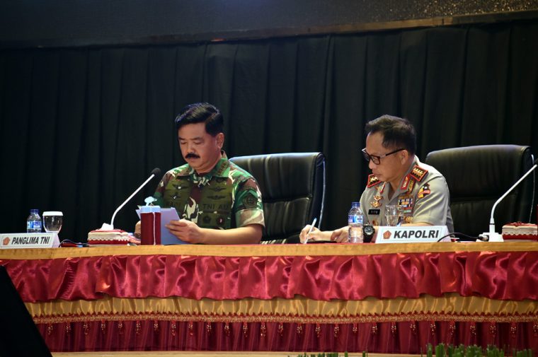 Rapim TNI-Polri Dukung Kebijakan Pemerintah