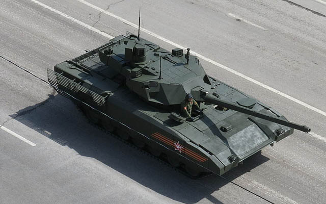 Militer Rusia Akan Terima Tank Armata Tahun 2018