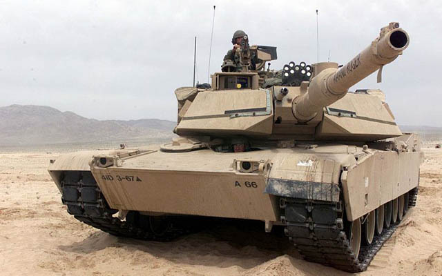Rudal Houthi Hancurkan Tank Abrams Arab Saudi