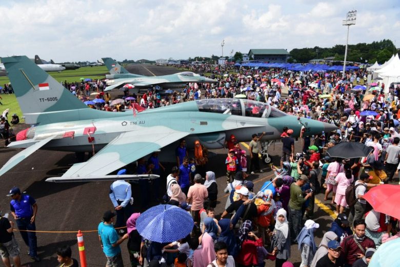 HUT ke-72 TNI AU Jadi Perhatian Ribuan Pengunjung