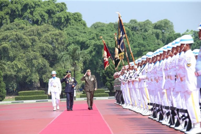 Panglima TNI Terima Kunjungan Pangab Singapura