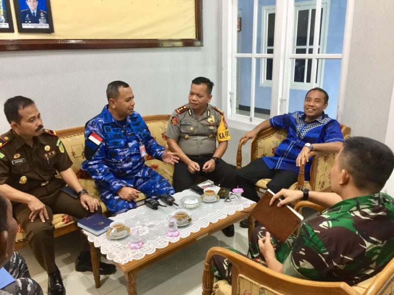 Danlanud Morotai Pimpin Rapat Kesiapan Latihan PPRC TNI 2018