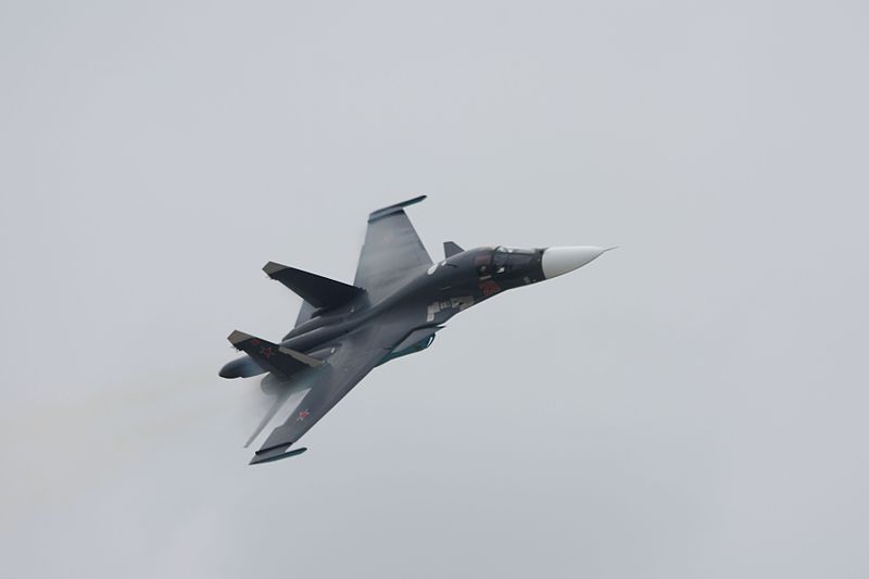 Su-34 Rusia Dilaporkan Cegat F-16 Israel di Lebanon
