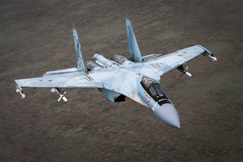 Su-35 Rusia Latihan Hancurkan Pesawat Musuh