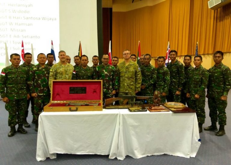 Wow, TNI AD Juara Umum Lomba Tembak AASAM 2018