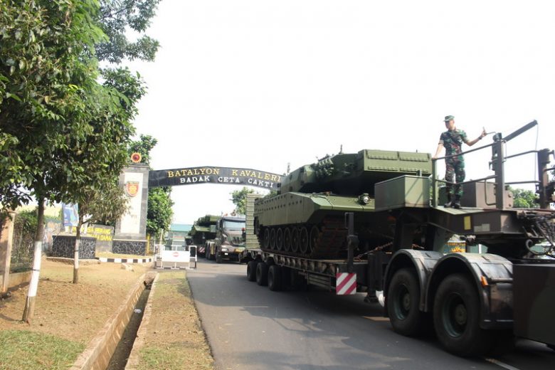 5 MBT Leopard 2 RI untuk Yon Mandala Yudha Kostrad