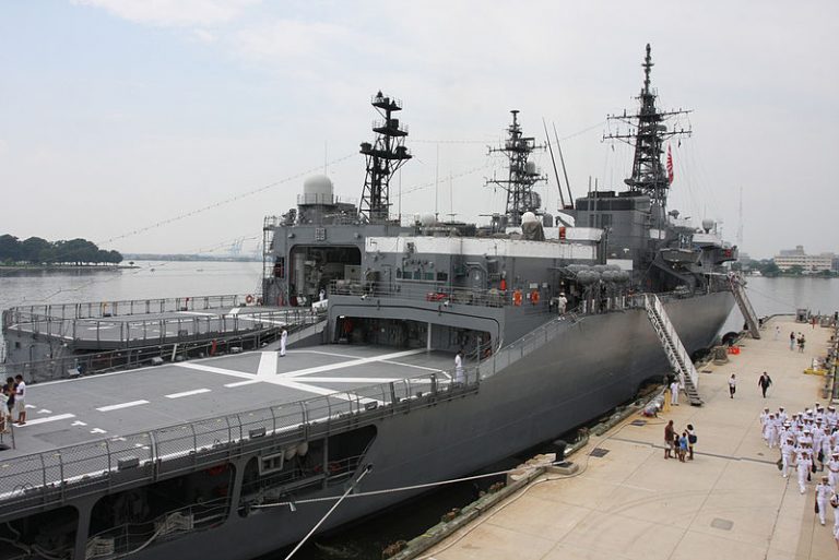 Kapal Destroyer Jepang Datangi Jakarta