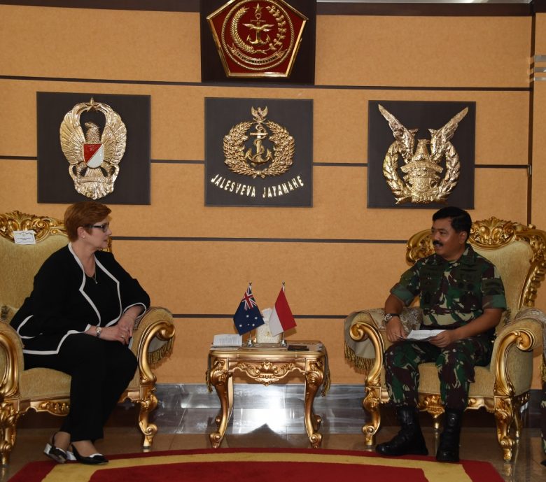 Menteri Pertahanan Australia Kunjungi Panglima TNI