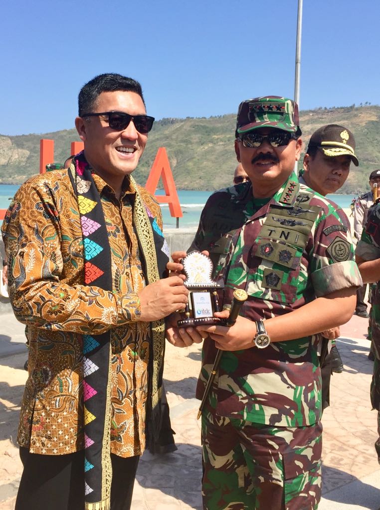 Panglima TNI dan Kapolri Kunjungi Mandalika